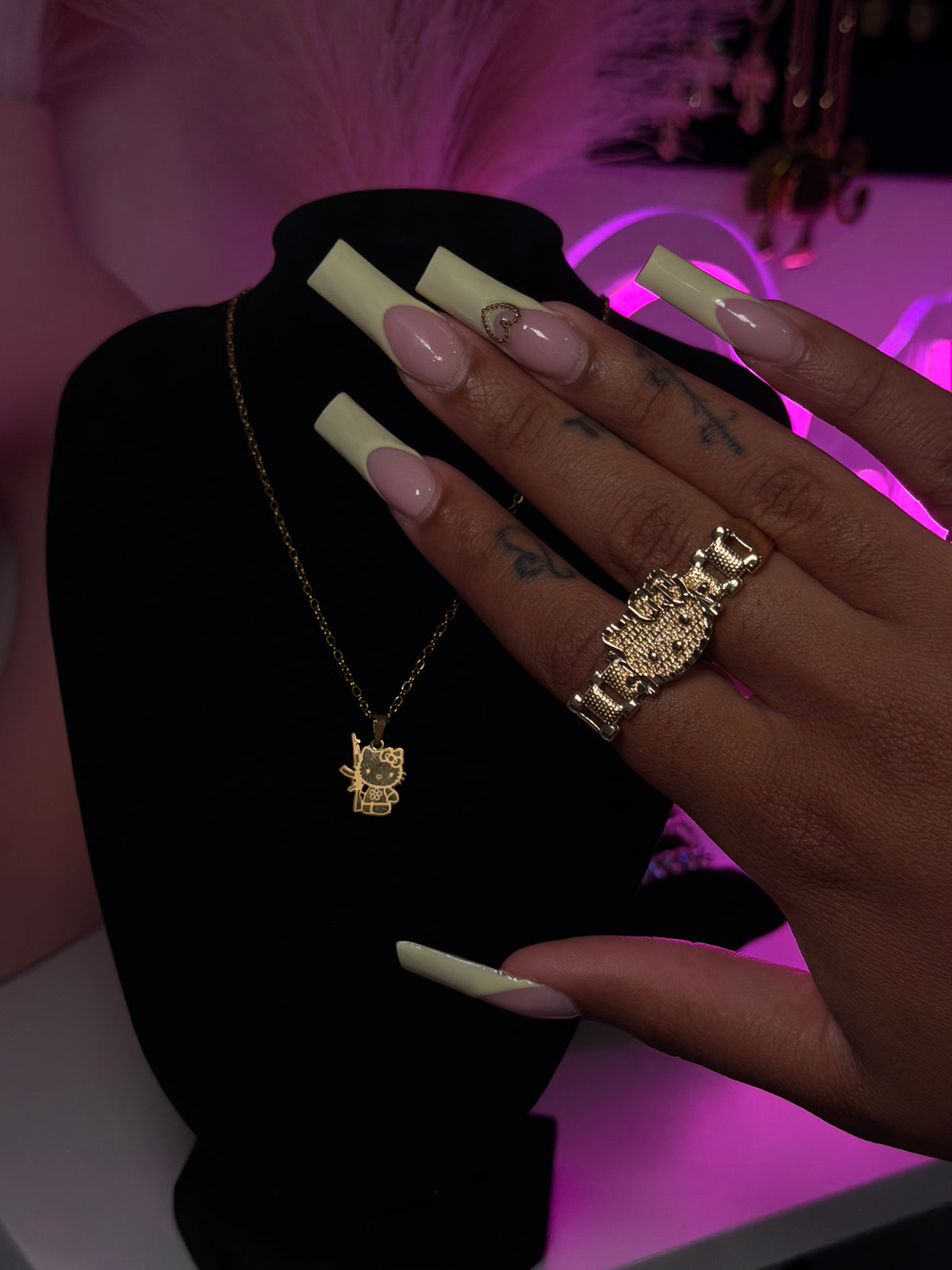 ‘KittyLover’ Necklace - Gold