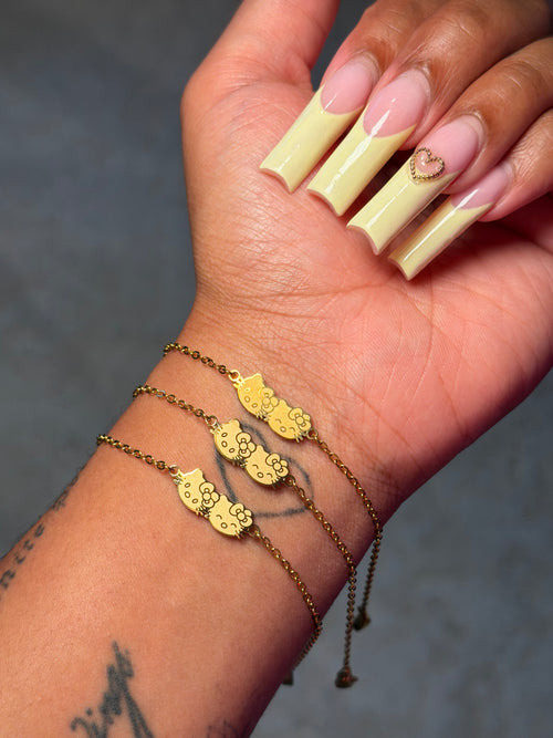 ‘KittyLover’ Bracelet - Gold