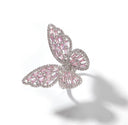 Diamond Butterfly Ring