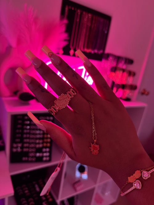 ‘KittyLover’ Necklace - Gold