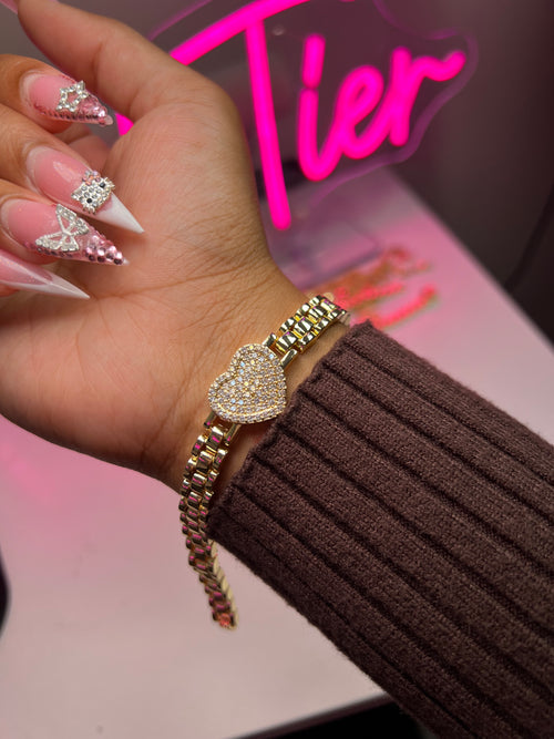 ‘Heart Me’ Rolex Bracelet