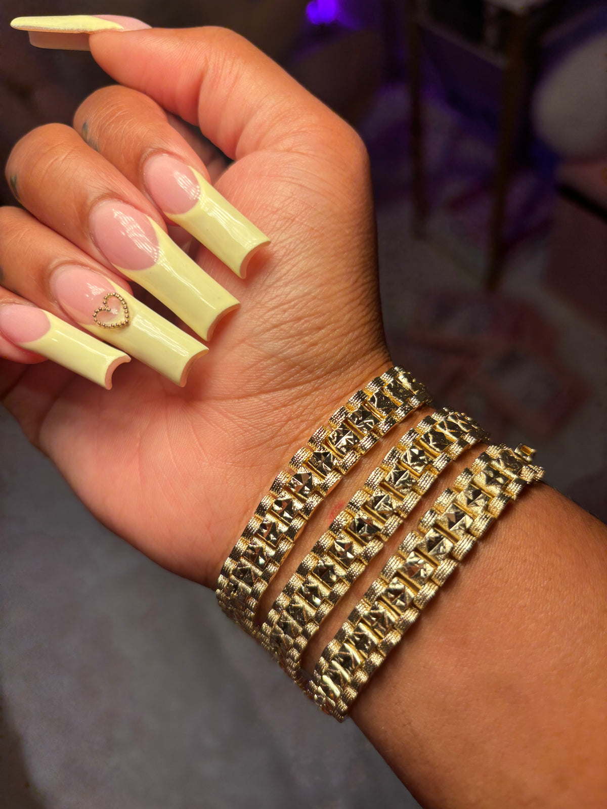 Blinged Rolex Bracelet
