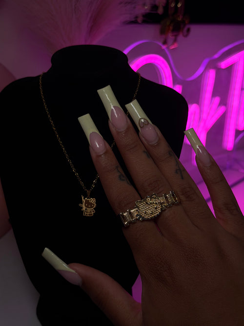 ‘KittyLover’ Double Ring - Gold