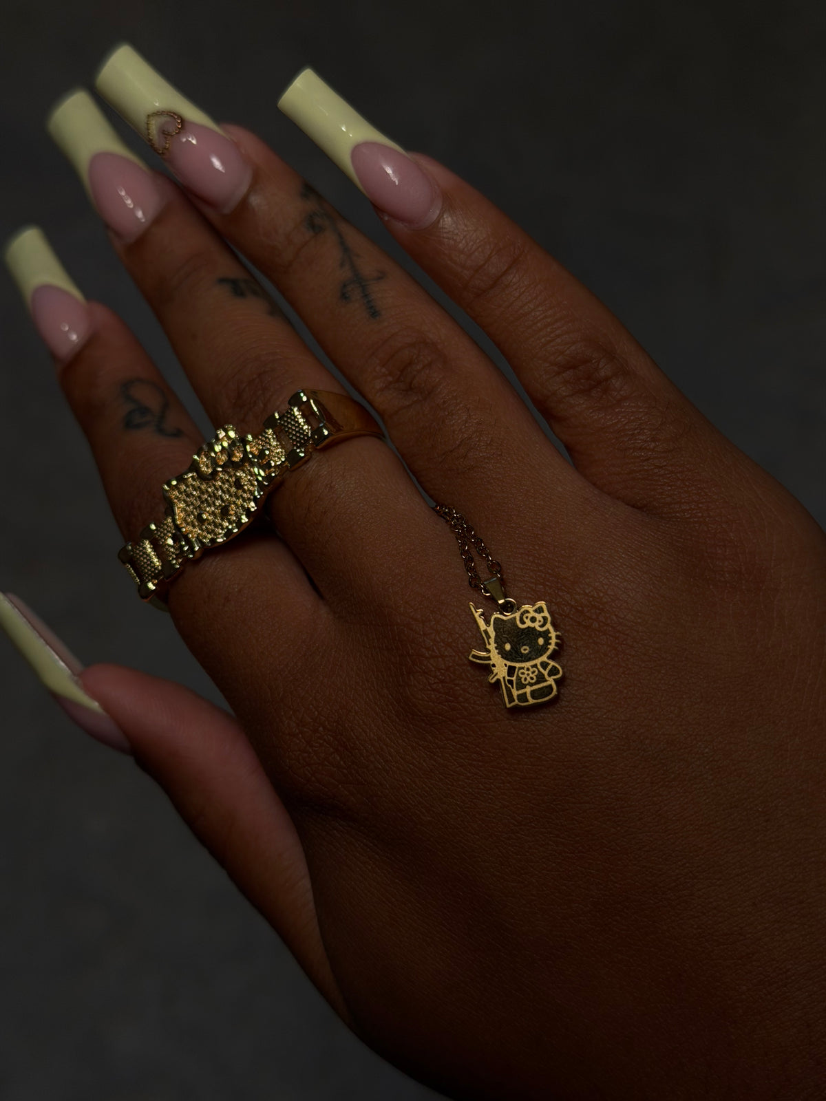 ‘KittyLover’ Necklace - Gold