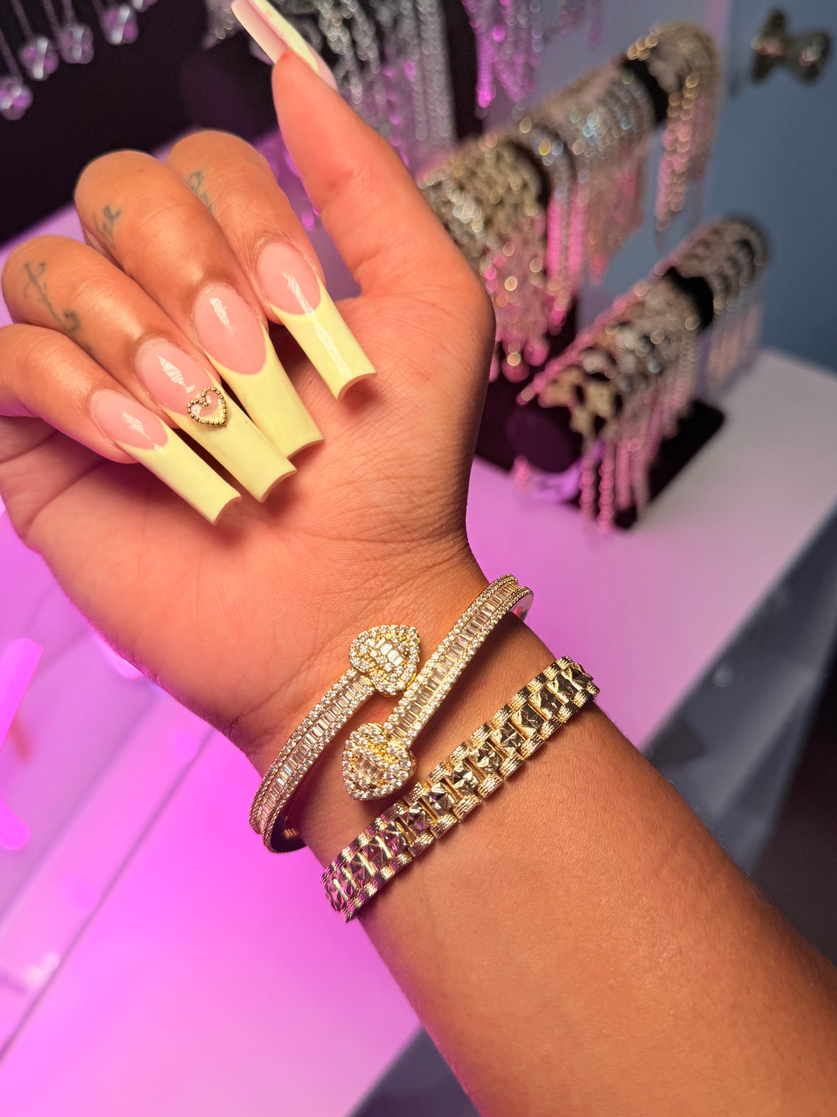 ‘Eternal Love’ Nugget Bracelet