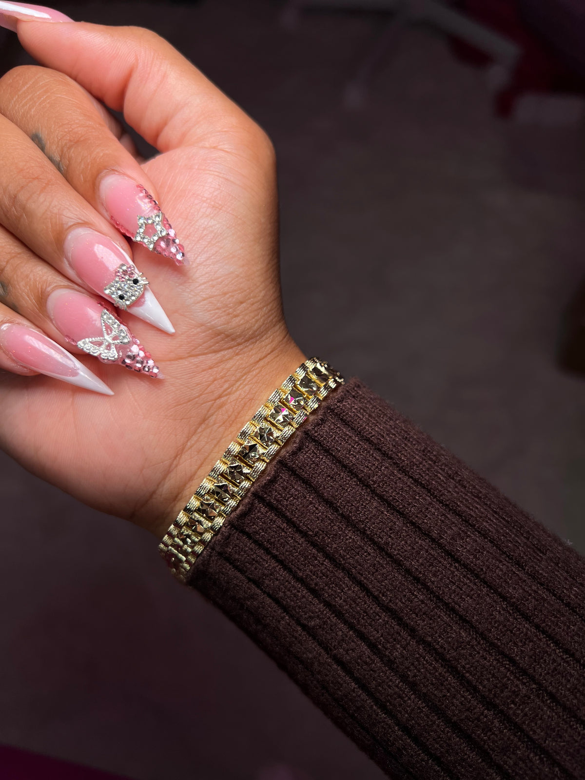 Blinged Rolex Bracelet
