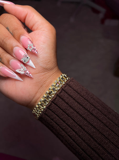 Blinged Rolex Bracelet