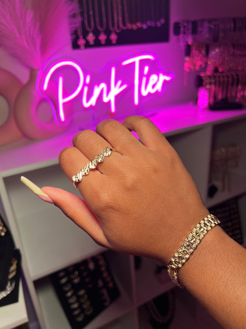Double Nugget Ring