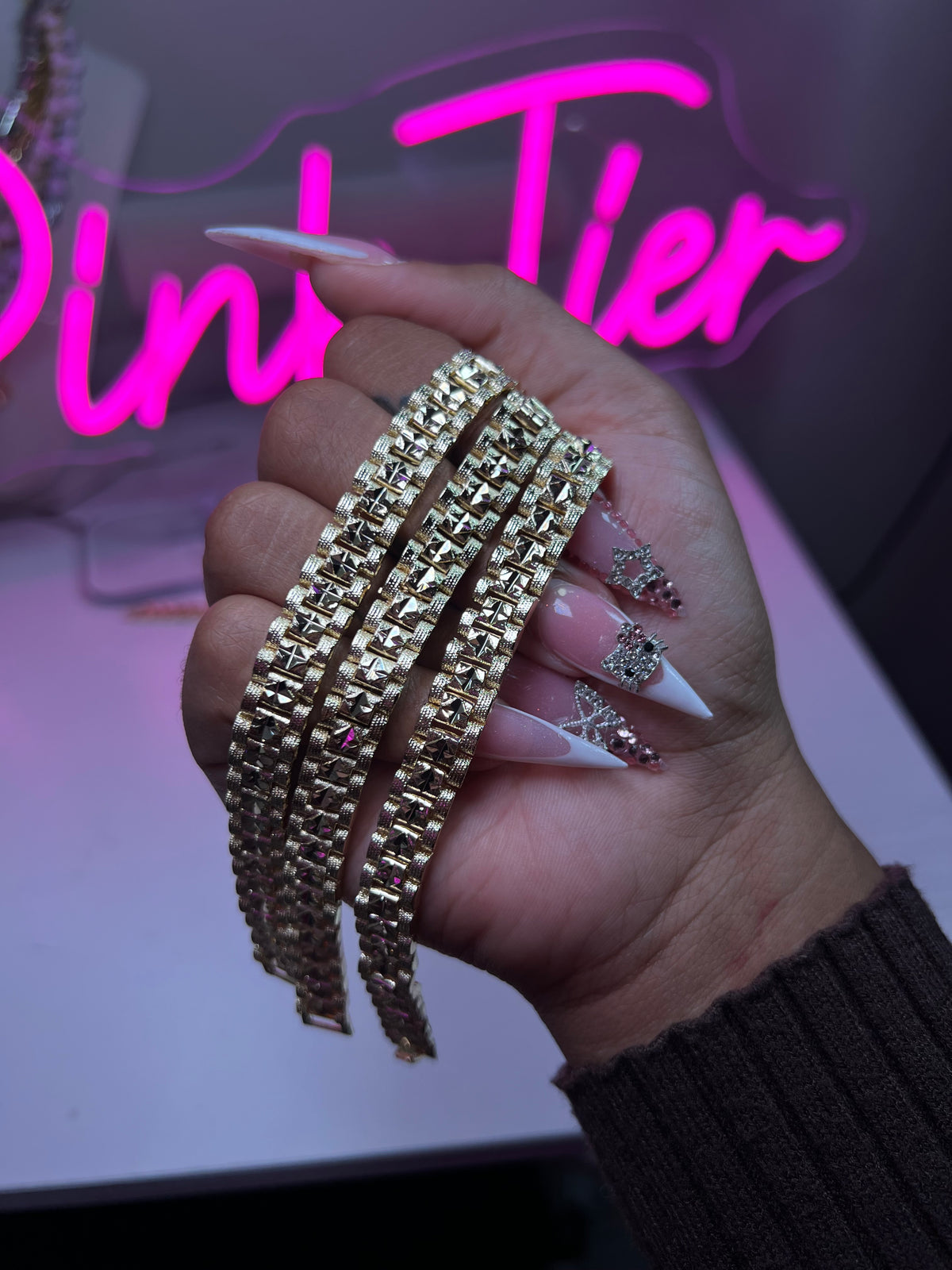 Blinged Rolex Bracelet