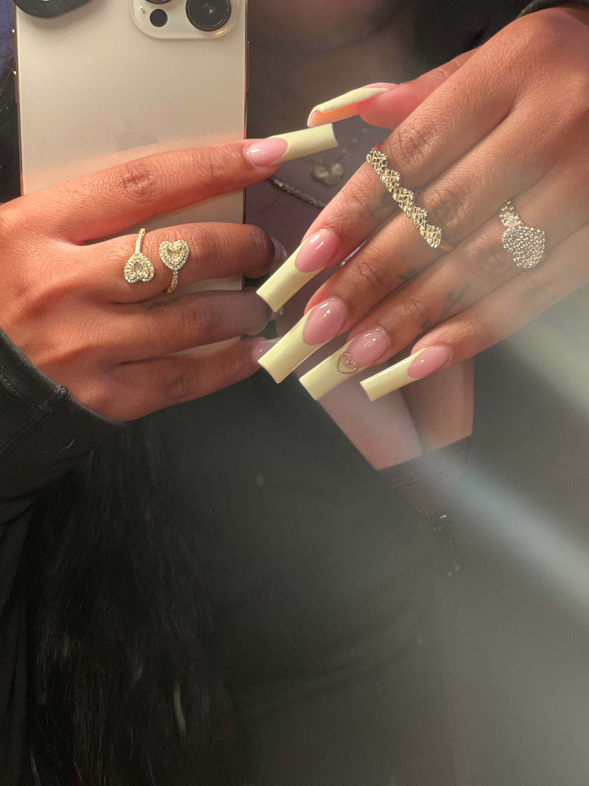 Double Nugget Ring