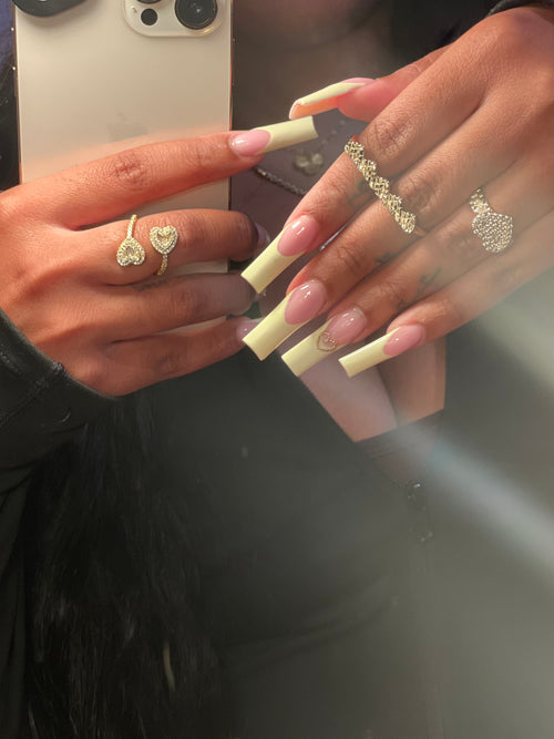 Double Nugget Ring