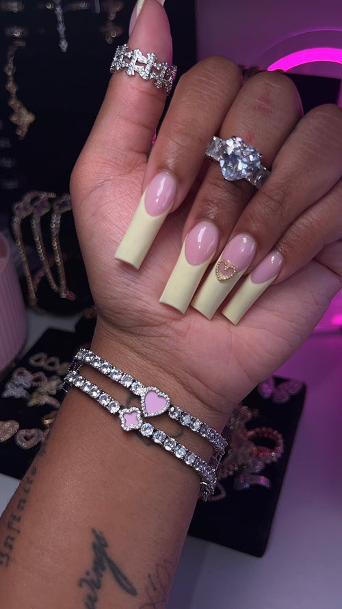 Pink 'Heart You' Bracelet