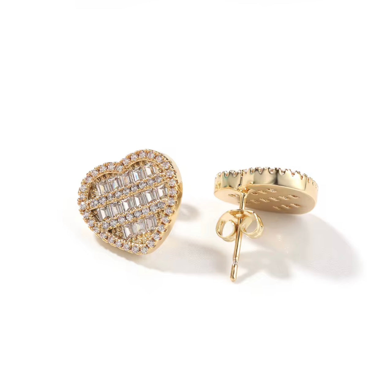 ‘Love Me’ Nugget Studs