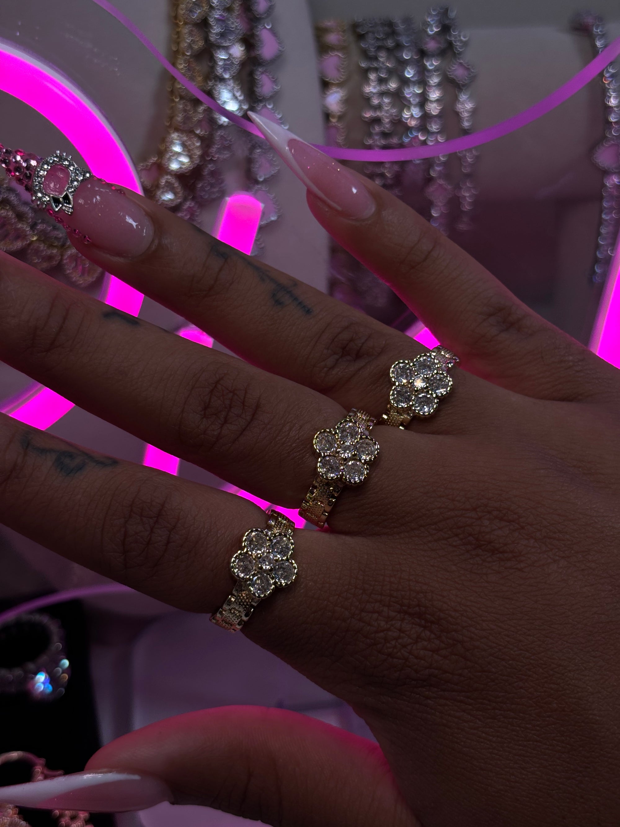 Tropical Rolex Ring