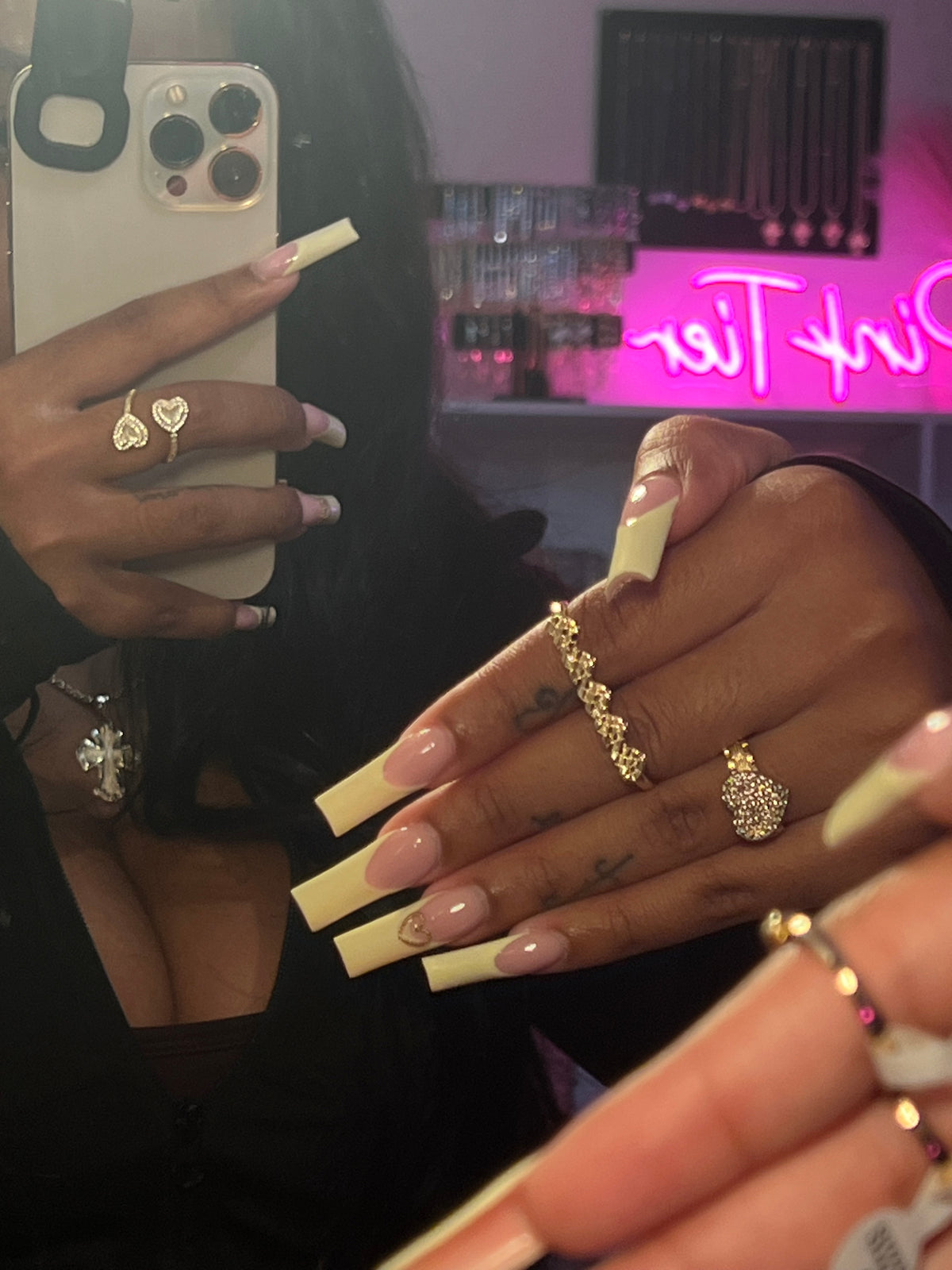 Double Nugget Ring
