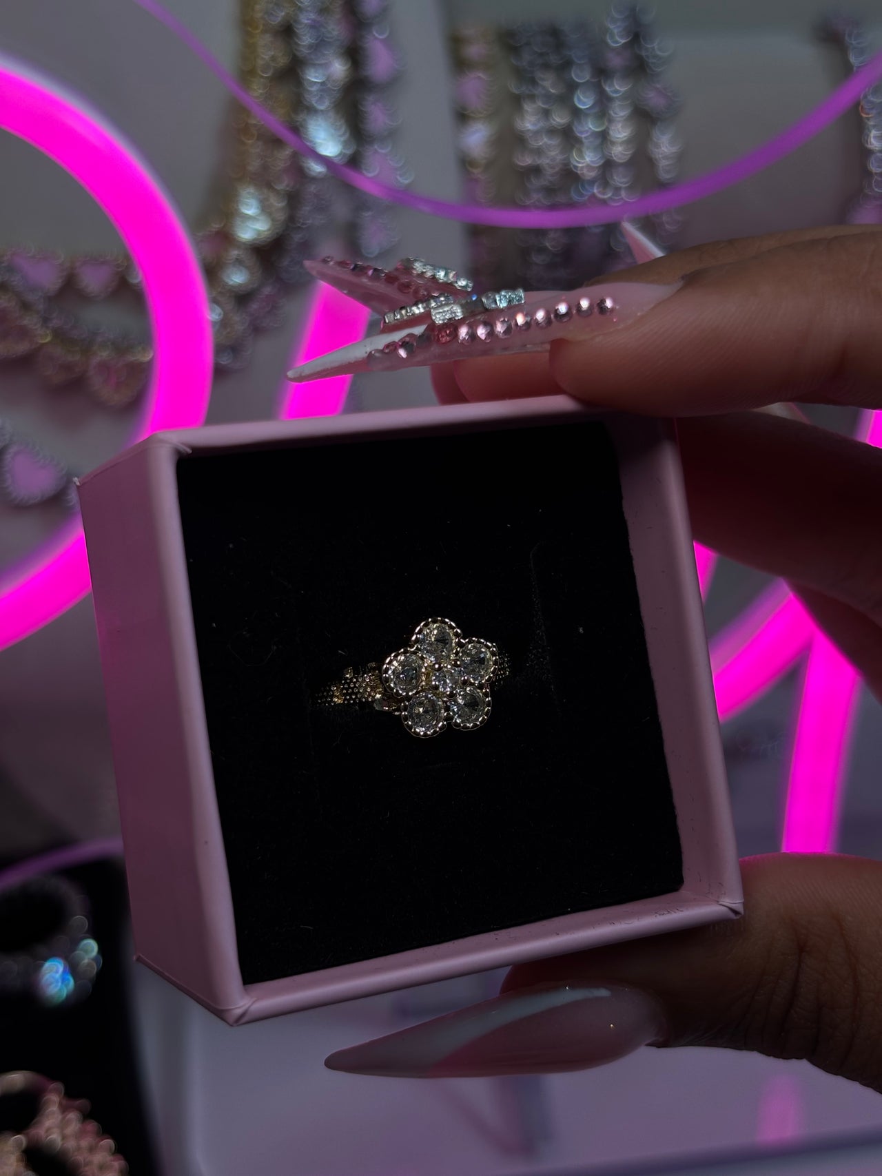Tropical Rolex Ring