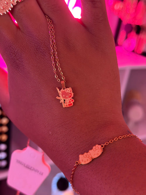 ‘KittyLover’ Bracelet - Gold