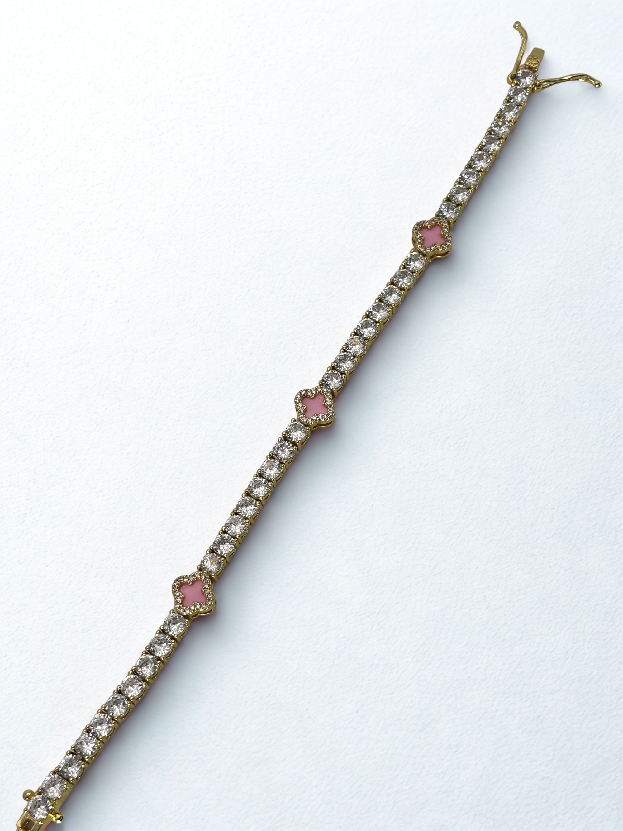 ‘Lucky You’ Bracelet - Pink