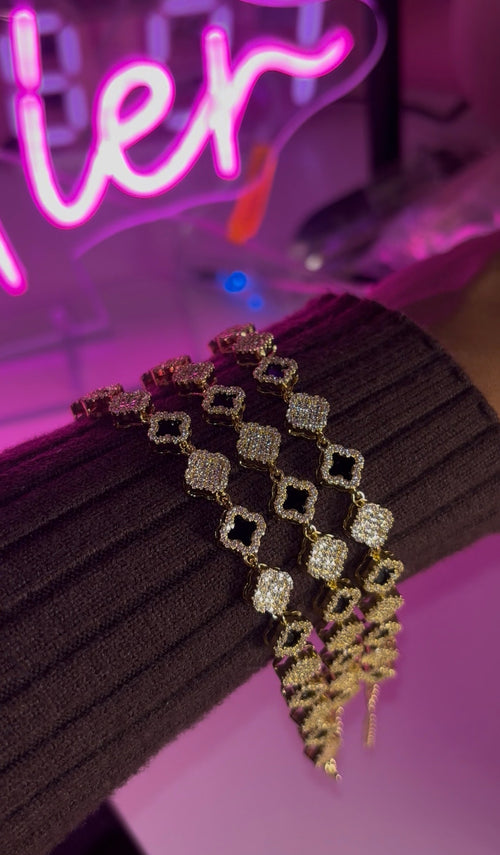 ‘Lucky You’ Bracelet - Black