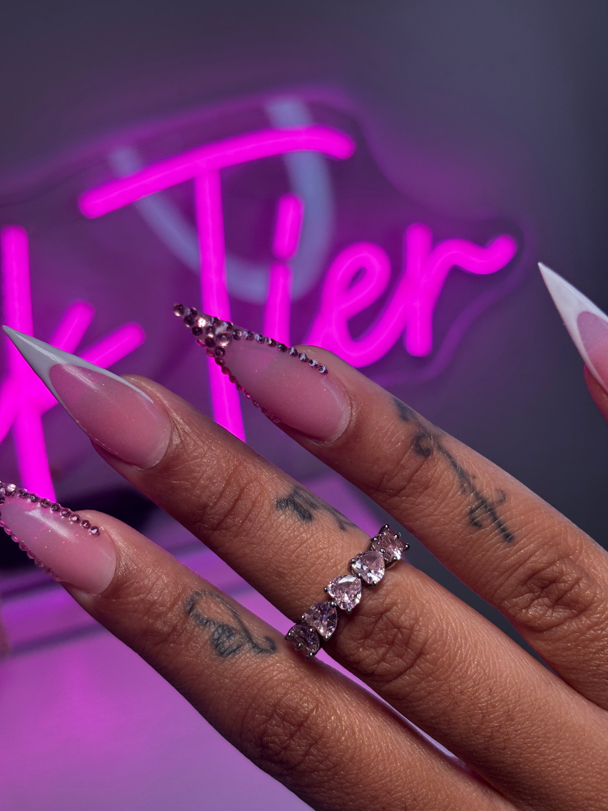 Diamond Heart Band