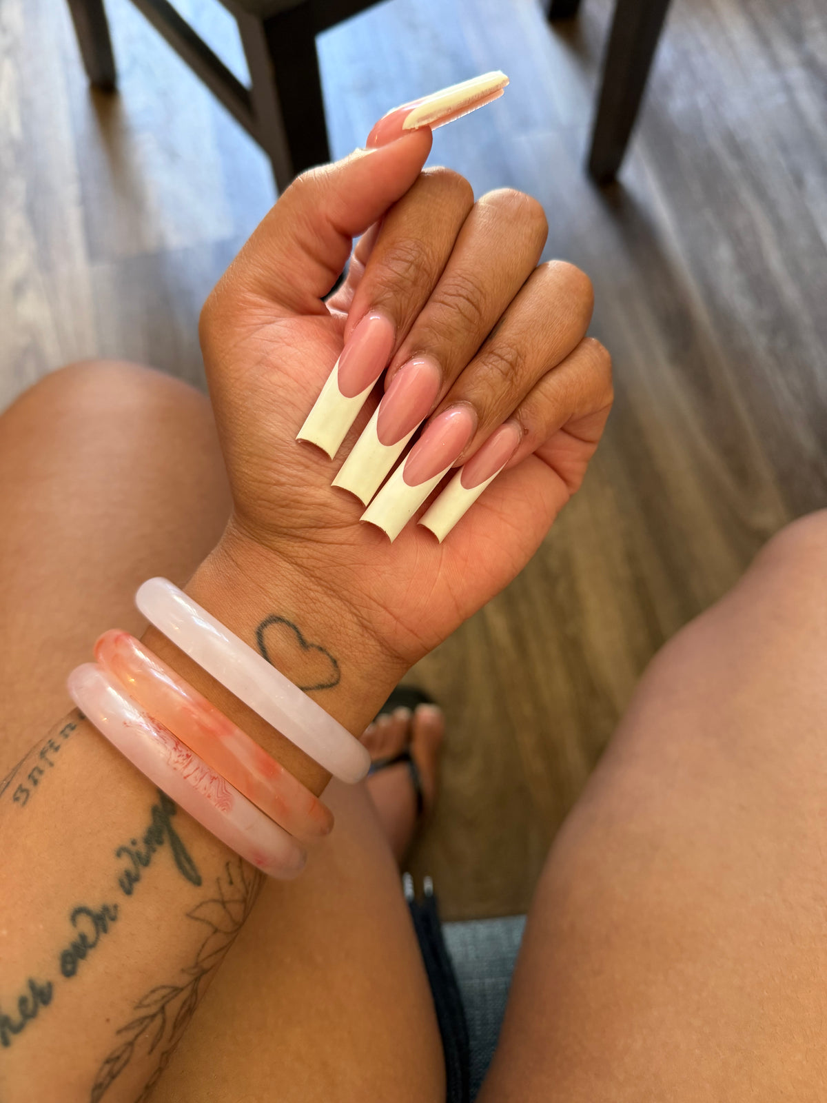 Glass Jade bangle - Coi