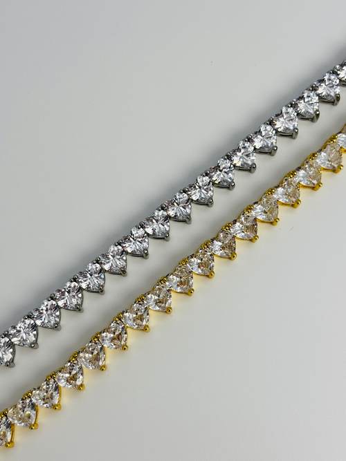 Diamond Heart Bracelet