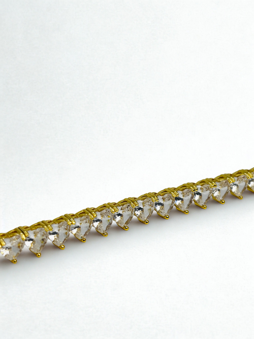 Diamond Heart Bracelet