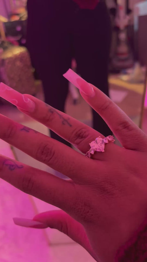 Pink ‘Love Me’ Ring